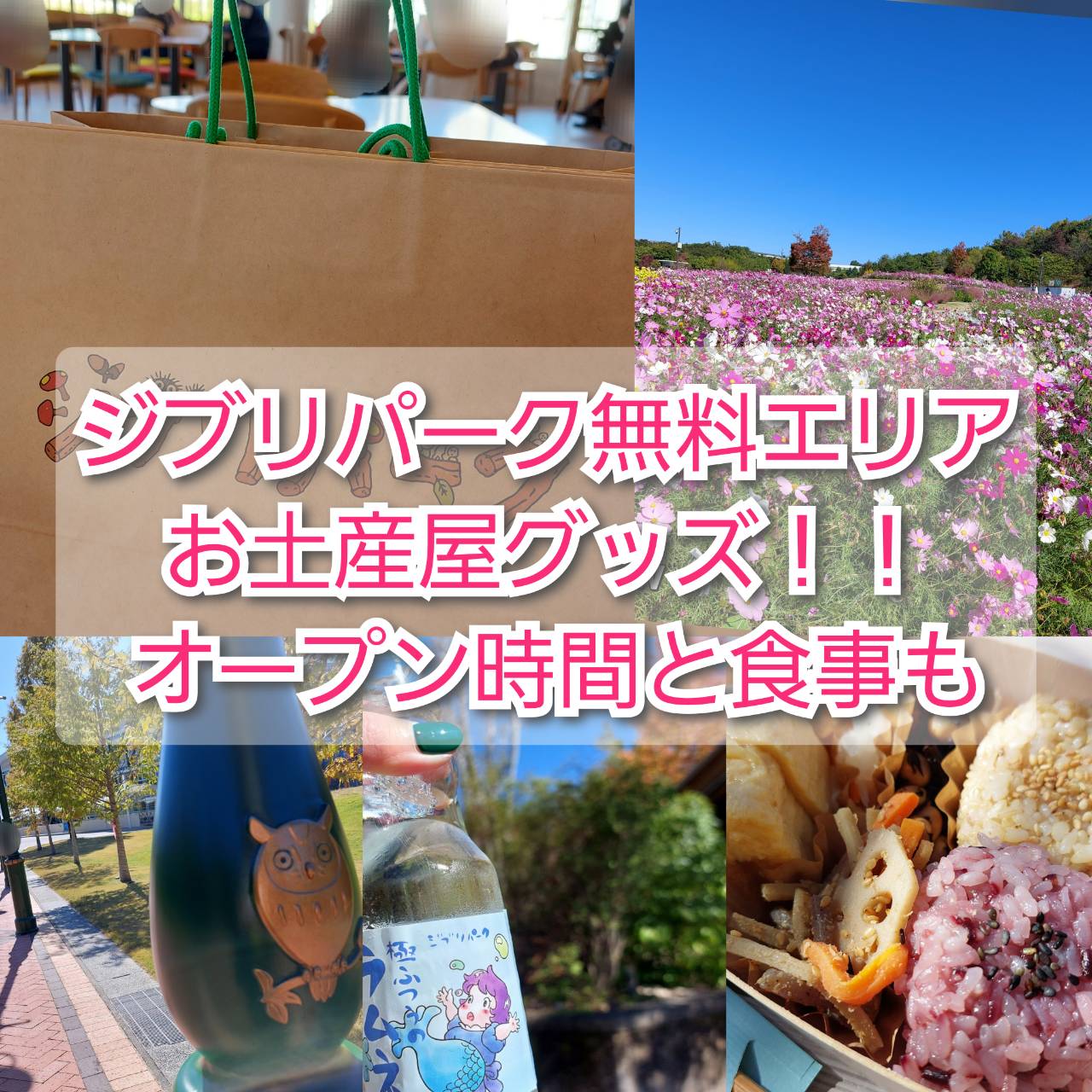 ジブリパーク無料エリアのお土産グッズ オープン時間と食事も Trendview